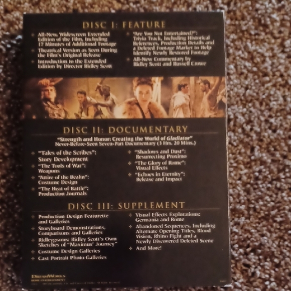 Gladiator Extended Edition DVD - Picture 6 of 6
